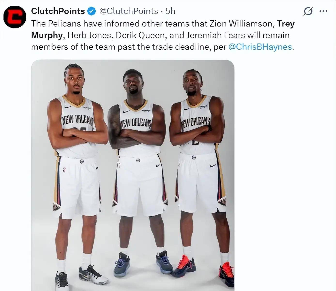 九游体育下载-关于NBA总决赛赛程吃紧,新奥尔良鹈鹕赛后内部沟通,更衣室稳定,球队文化再被提及的信息